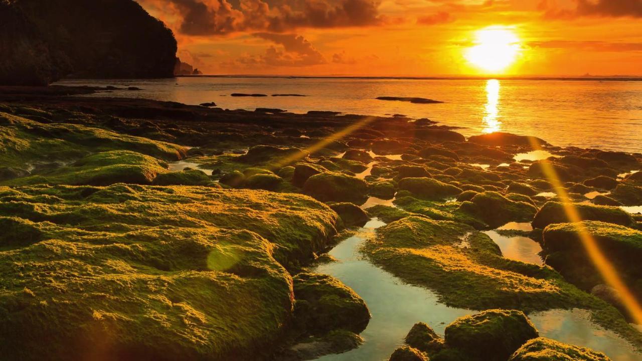 Bale Bingin Beachfront Stay Uluwatu Esterno foto
